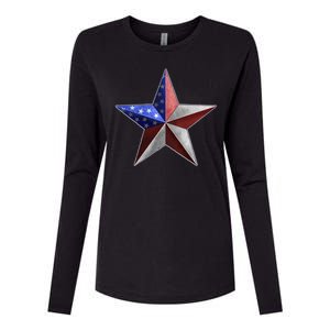 American Star Womens Cotton Relaxed Long Sleeve T-Shirt