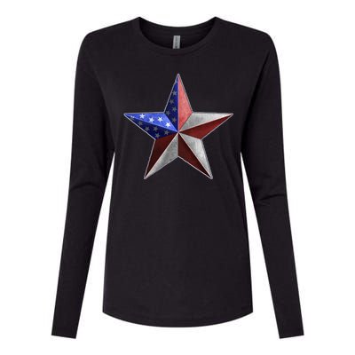 American Star Womens Cotton Relaxed Long Sleeve T-Shirt