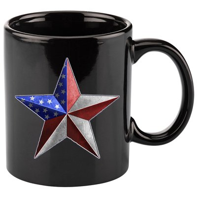 American Star 11oz C Handle Ceramic Mug