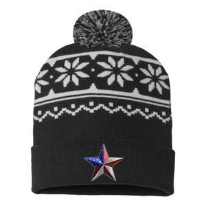 American Star USA-Made Snowflake Beanie