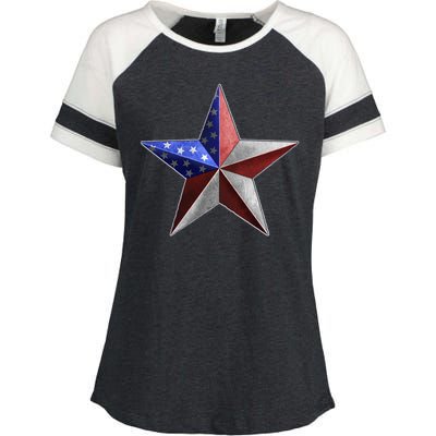 American Star Enza Ladies Jersey Colorblock Tee