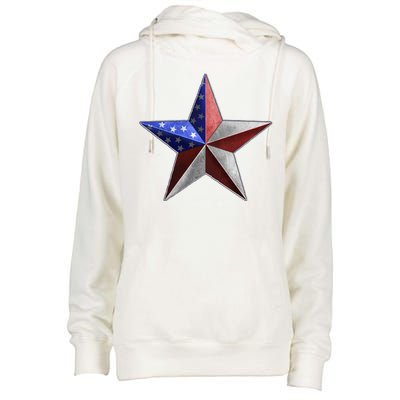 American Star Womens Funnel Neck Pullover Hood