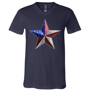 American Star V-Neck T-Shirt