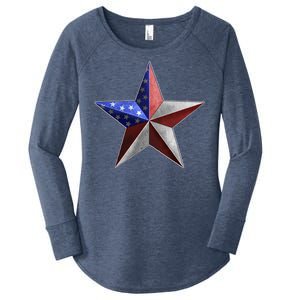 American Star Women's Perfect Tri Tunic Long Sleeve Shirt