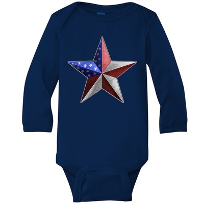 American Star Baby Long Sleeve Bodysuit