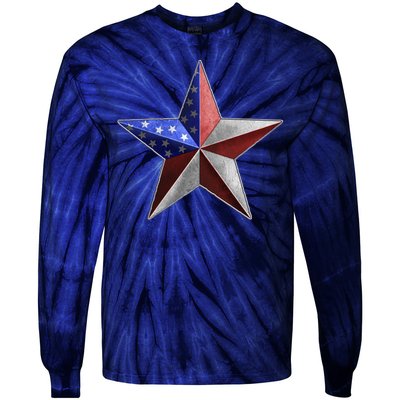 American Star Tie-Dye Long Sleeve Shirt