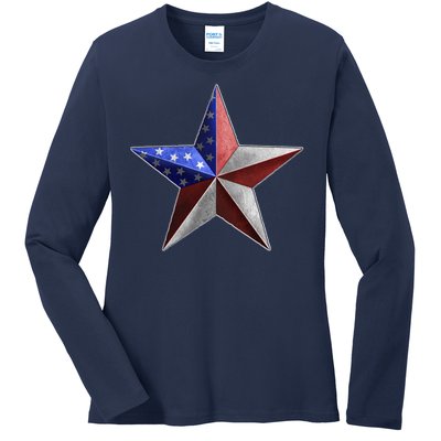 American Star Ladies Long Sleeve Shirt