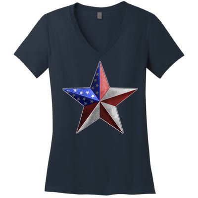 American Star Women's V-Neck T-Shirt