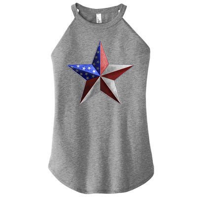 American Star Women's Perfect Tri Rocker Tank