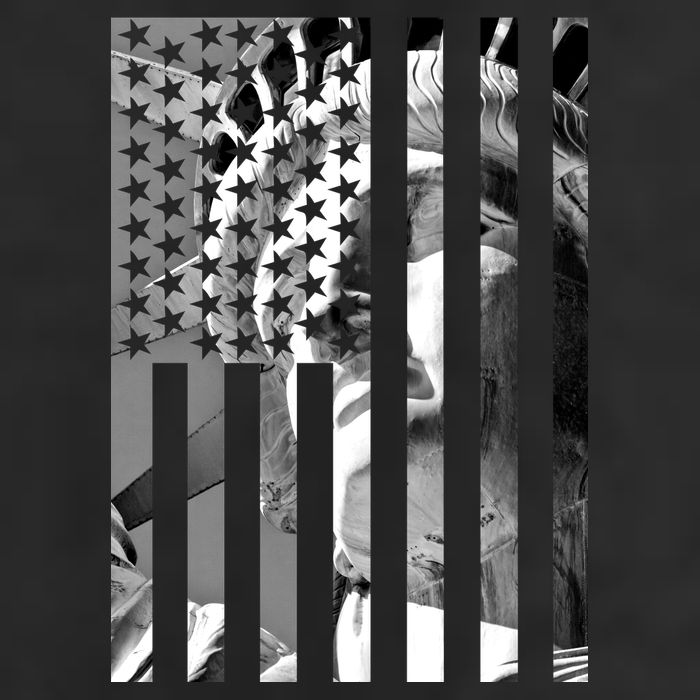 American Statue Of Liberty Flag Cool Comfort Performance Bucket Hat