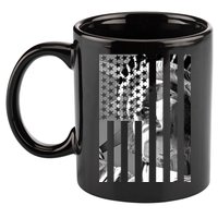 American Statue Of Liberty Flag 11oz C Handle Ceramic Mug
