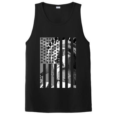 American Statue Of Liberty Flag PosiCharge Competitor Tank