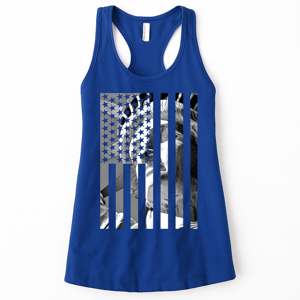 American Statue Of Liberty Flag Womens Tank Top