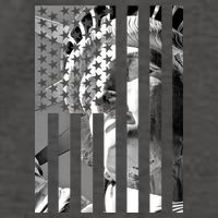 American Statue Of Liberty Flag Vector Backpack