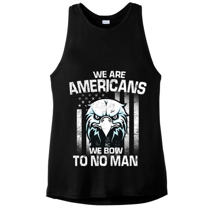 American Strong Ladies PosiCharge Tri-Blend Wicking Tank