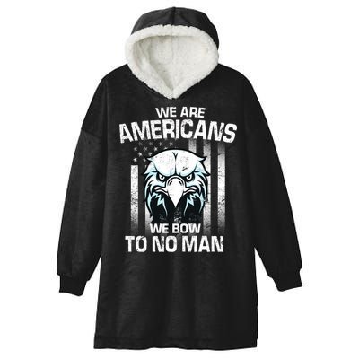 American Strong Hooded Wearable Blanket