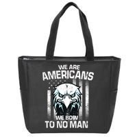 American Strong Zip Tote Bag