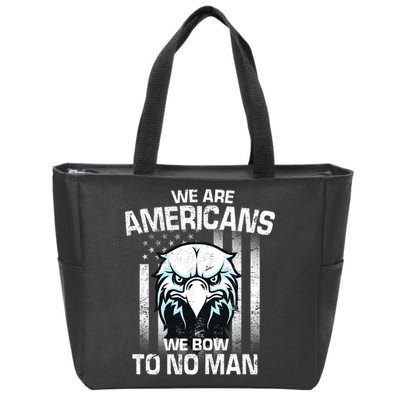 American Strong Zip Tote Bag