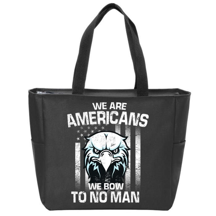 American Strong Zip Tote Bag