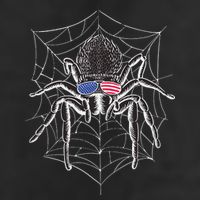 American Tarantula Spider Adult Drive Performance Visor