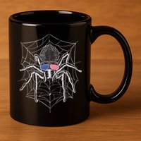 American Tarantula Spider 11oz C Handle Ceramic Mug