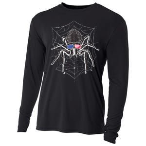 American Tarantula Spider Cooling Performance Long Sleeve Crew