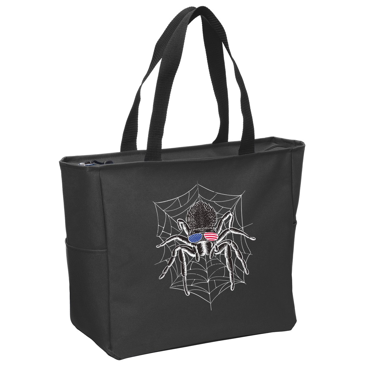 American Tarantula Spider Zip Tote Bag