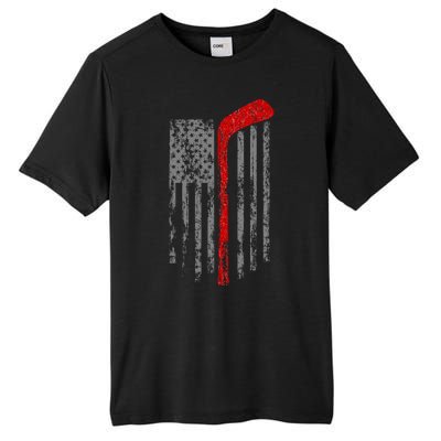 American Team Hockey USA Flag Tall Fusion ChromaSoft Performance T-Shirt