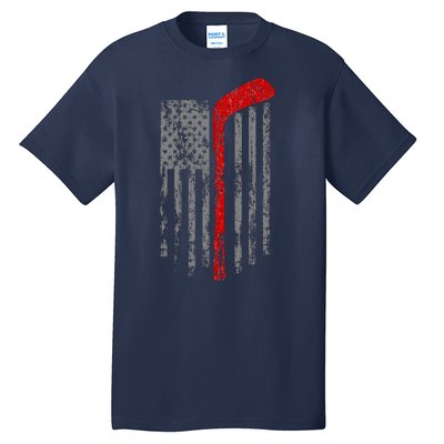 American Team Hockey USA Flag Tall T-Shirt