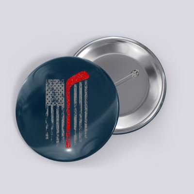American Team Hockey USA Flag Button
