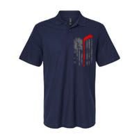 American Team Hockey USA Flag Softstyle Adult Sport Polo