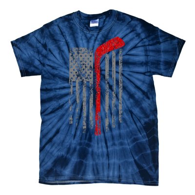 American Team Hockey USA Flag Tie-Dye T-Shirt