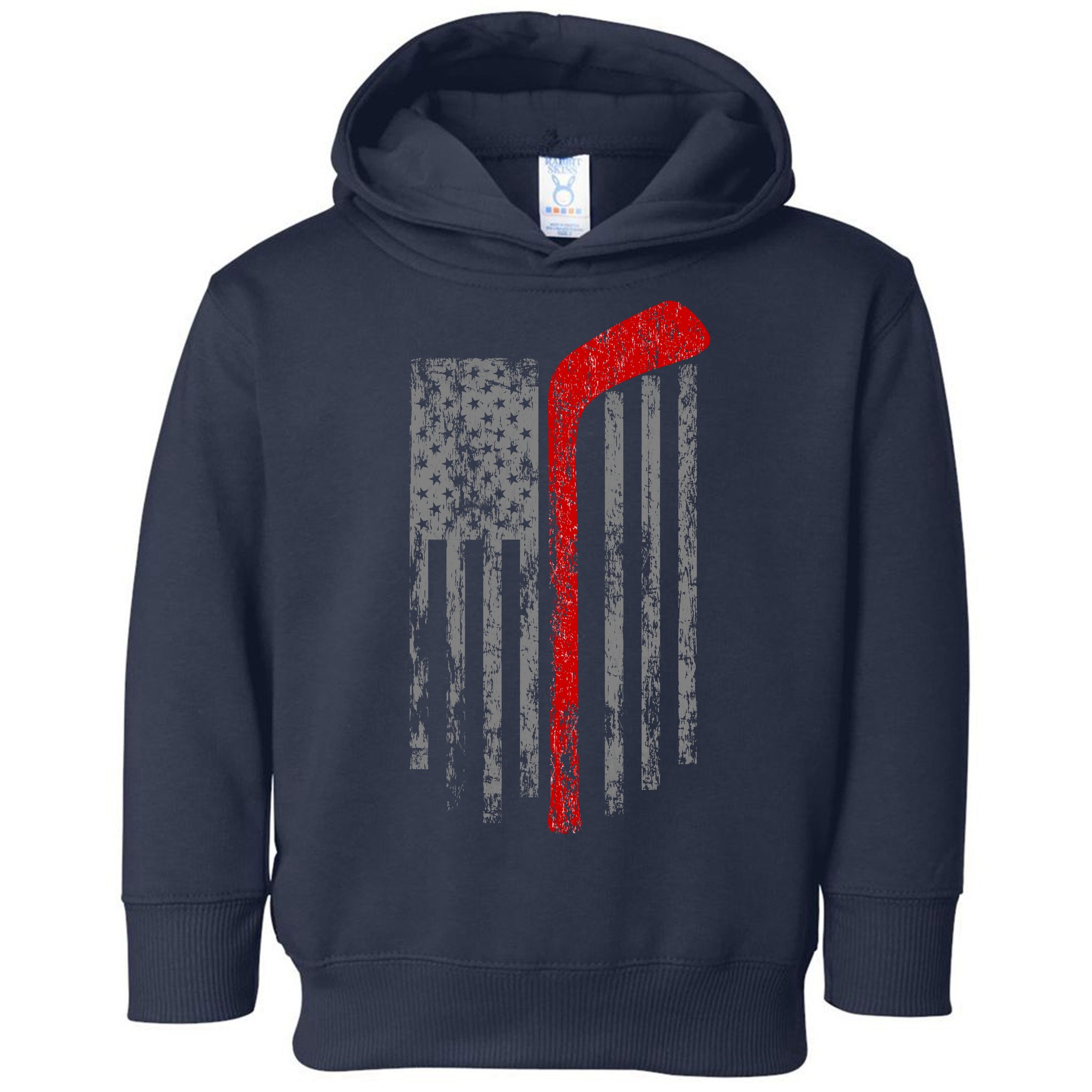 American Team Hockey USA Flag Toddler Hoodie