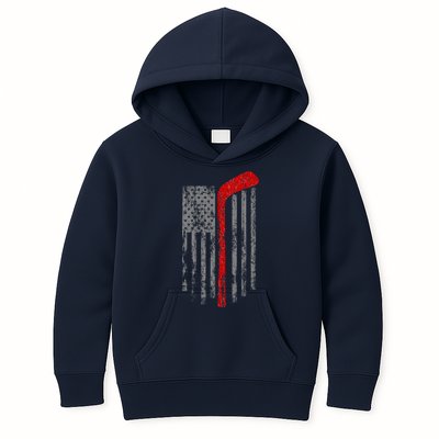 American Team Hockey USA Flag Kids Hoodie