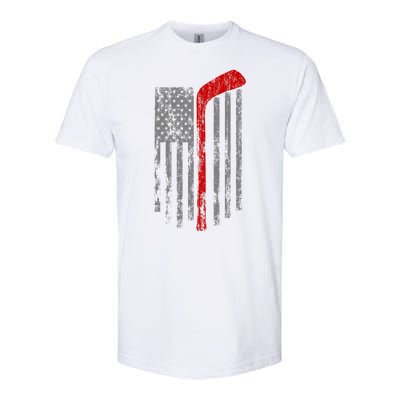 American Team Hockey USA Flag Softstyle® CVC T-Shirt