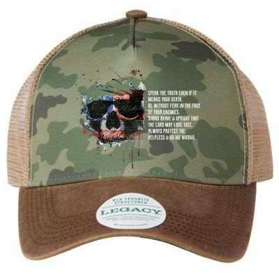 American Templar Code Legacy Tie Dye Trucker Hat
