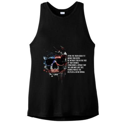 American Templar Code Ladies PosiCharge Tri-Blend Wicking Tank