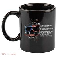 American Templar Code 11oz C Handle Ceramic Mug
