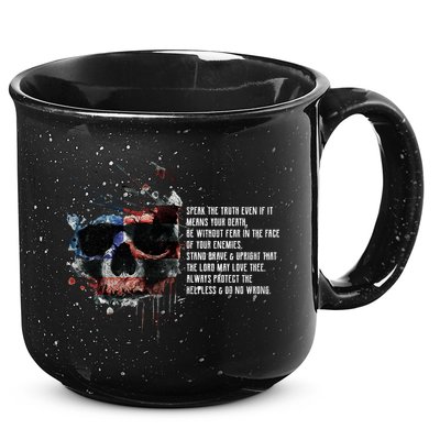 American Templar Code 15oz Campfire Ceramic Mug