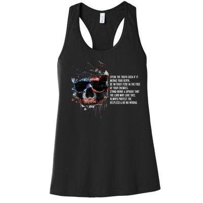 American Templar Code Women's Racerback Tank