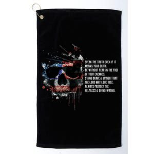 American Templar Code Platinum Collection Golf Towel