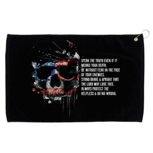 American Templar Code Grommeted Golf Towel