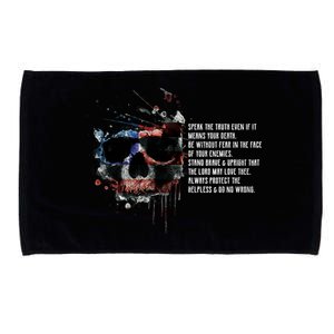 American Templar Code Microfiber Hand Towel