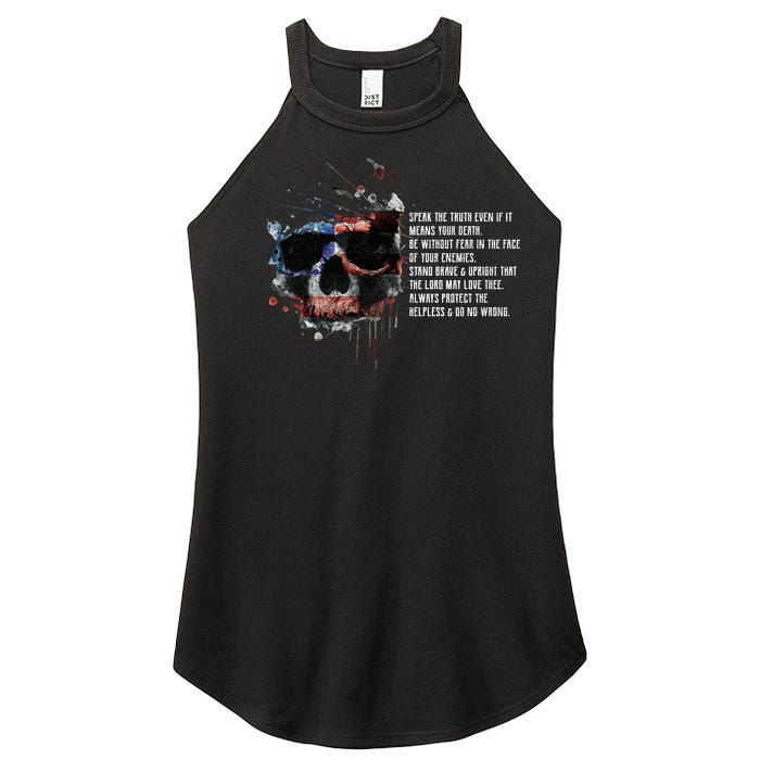 American Templar Code Women’s Perfect Tri Rocker Tank