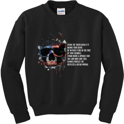American Templar Code Kids Sweatshirt