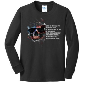 American Templar Code Kids Long Sleeve Shirt