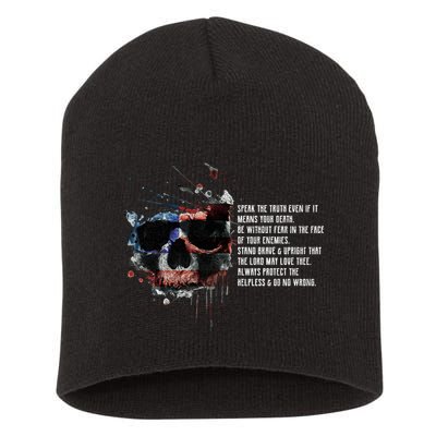 American Templar Code Short Acrylic Beanie