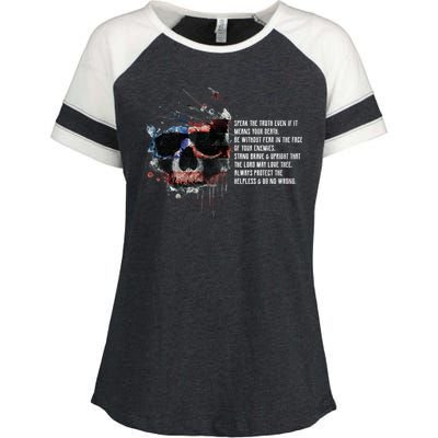 American Templar Code Enza Ladies Jersey Colorblock Tee