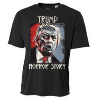 American Trump Horror Hor-ror Story 2016 Zombie Election Cooling Performance Crew T-Shirt