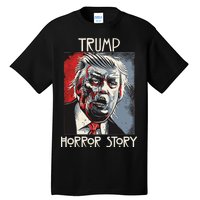 American Trump Horror Hor-ror Story 2016 Zombie Election Tall T-Shirt